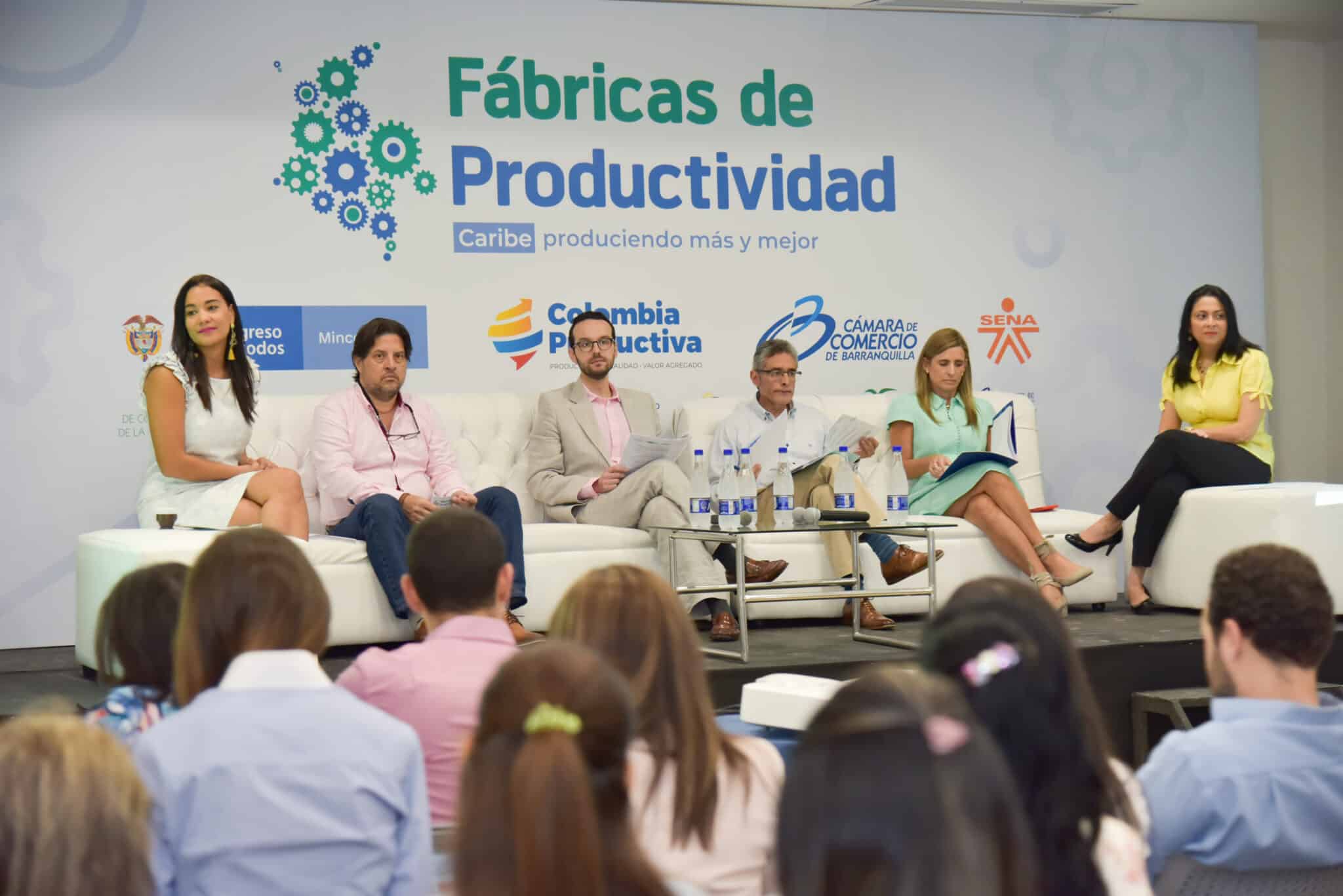 Foto de Cámaras de comercio de la Costa presentan «Fábricas de Productividad para el Caribe»