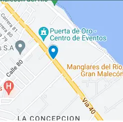 mapa puerta de oro