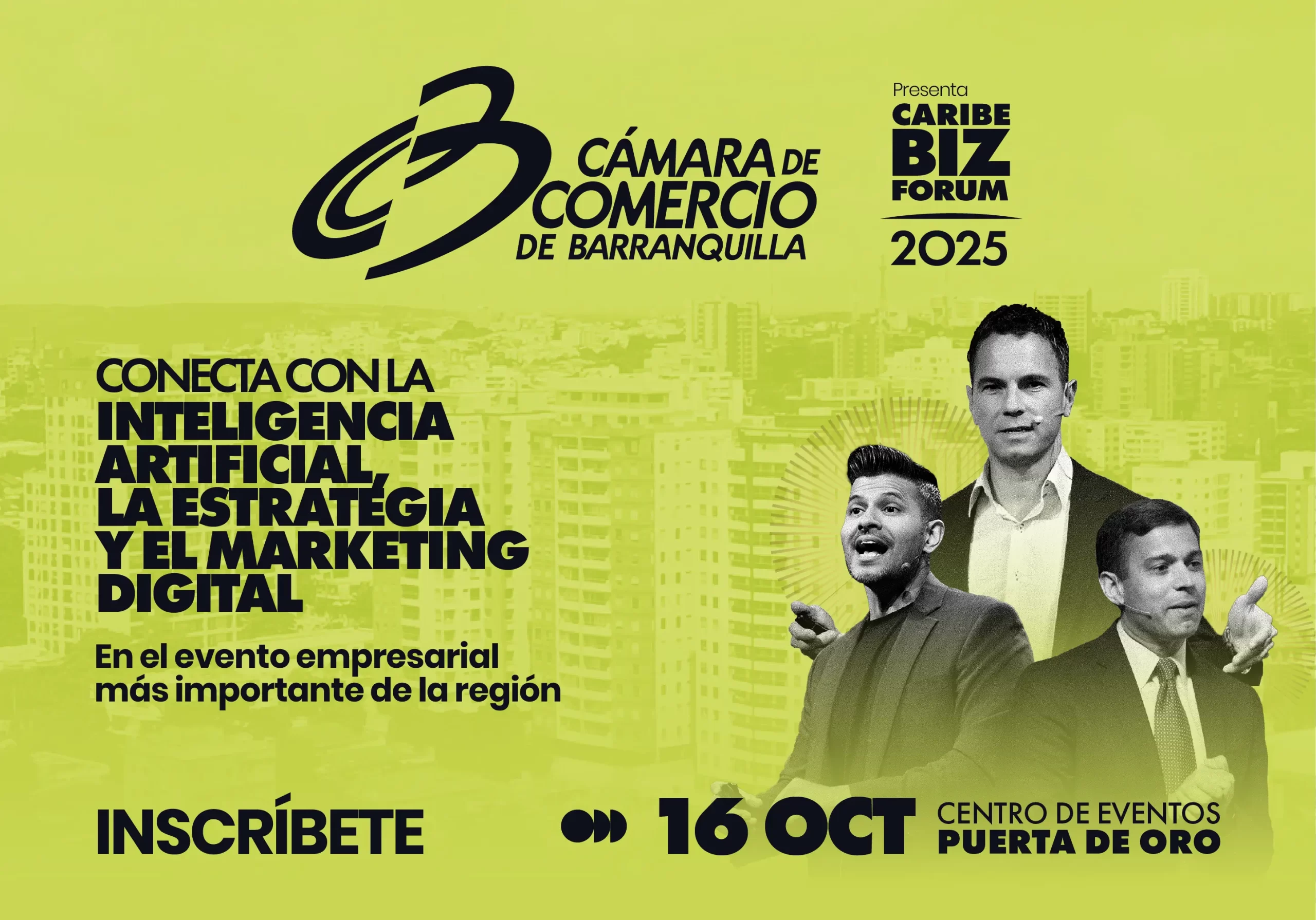 Foto de Caribe BIZ Fórum 2025 conectará a empresarios con la Inteligencia Artificial, la Estrategia y el Marketing Digital para transformar los negocios del Caribe colombiano